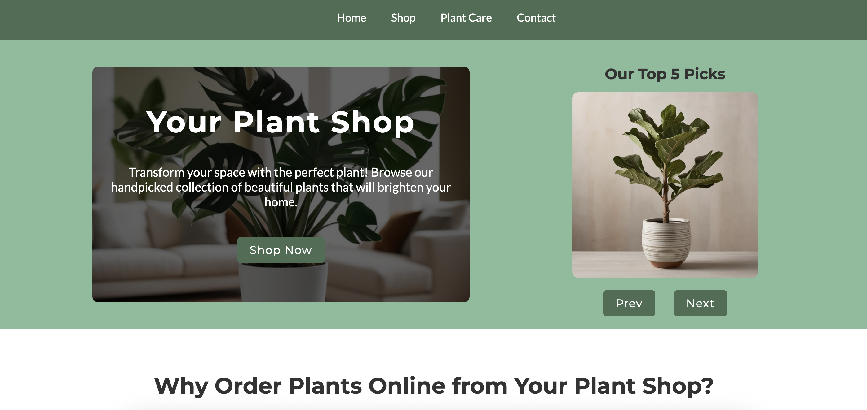 Plant Stop Screen Shot